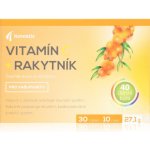 Noventis Vitamín C + Rakytník 40 tablet – Hledejceny.cz