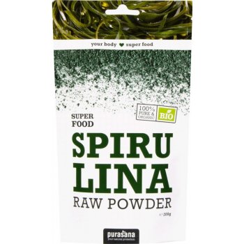 Purasana Spirulina Powder Bio 200 g