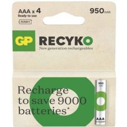 GP ReCyko AAA 950mAh 4 ks B25114