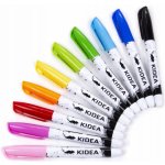 Fixy na textil Kidea 10 barev – Zboží Dáma