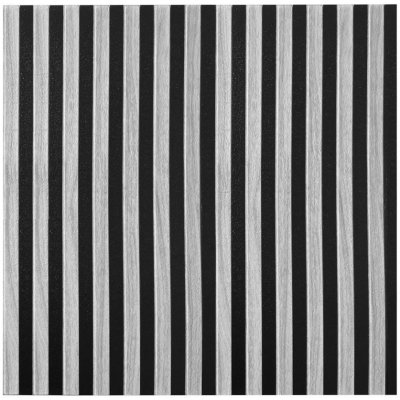 Impol Trade samolepící panely PE3 66,5 x 66,5 cm lamely šedé 1ks – Zbozi.Blesk.cz