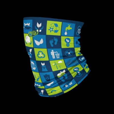 4Fun Eco cube recycling letní multifunkční šátek Recycling