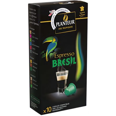 Planteur Kapsle pro Nespresso Brazílie 10 ks