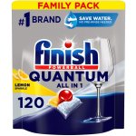 Finish Quantum All in 1 kapsle do myčky nádobí Lemon Sparkle 120 ks – Zboží Dáma