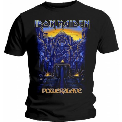 Iron Maiden tričko Dark Ink Powerslaves – Hledejceny.cz
