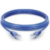 síťový kabel PremiumCord sp6utp050B Patch UTP RJ45-RJ45 CAT6, 5m, modrý