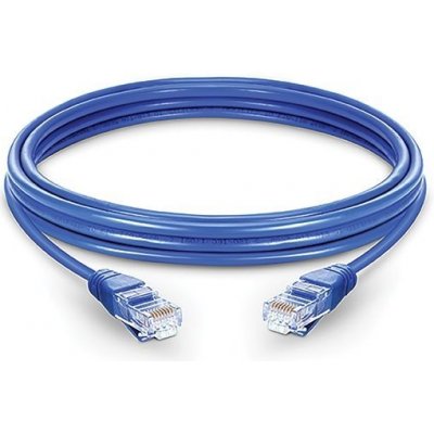 PremiumCord sp6utp050B Patch UTP RJ45-RJ45 CAT6, 5m, modrý