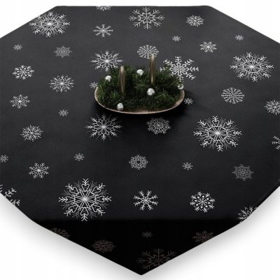 Mybesthome Ubrus Snowflake 85x85 cm – Zboží Mobilmania