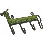 Sanu Babu kráva Tribal Art 21 cm zelená patina – Sleviste.cz