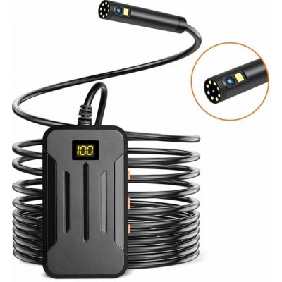 W-Star WSF300D-7-10 - WiFi endoskop, duální kamera 7 mm, 10m polotvrdý kabel, FullHD 1080P – Zboží Dáma
