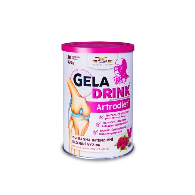 Orling Geladrink Artrodiet nápoj 420 g Malina