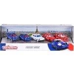 Majorette Autíčka French Touch 5 Pieces Giftpack kovová s odpružením délka 7,5 cm sada 5 druhů – Zboží Dáma