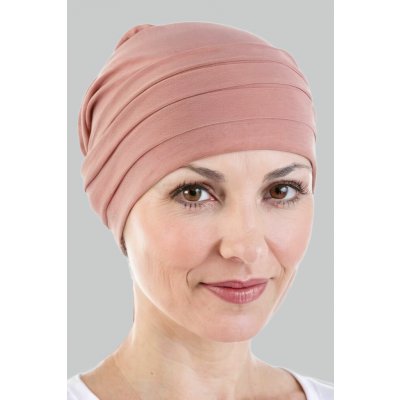 Aradesa dámský šátek na hlavu růžový – Zboží Mobilmania