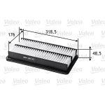 Vzduchový filtr VALEO 585147 – Hledejceny.cz