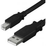 Yenkee YCU 016 BK USB A/B Tiskárna, 3m