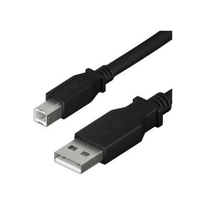 Yenkee YCU 016 BK USB A/B Tiskárna, 3m – Zboží Mobilmania