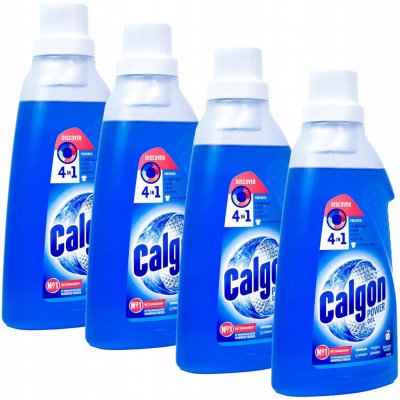 Calgon gel odvápňovač do pračky změkčující vodu 4 x 750 ml – Zboží Dáma