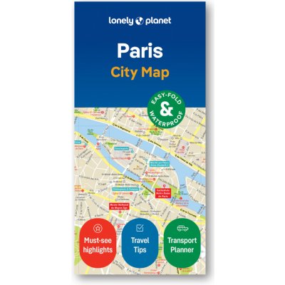 Lonely Planet Paris City Map – Zbozi.Blesk.cz