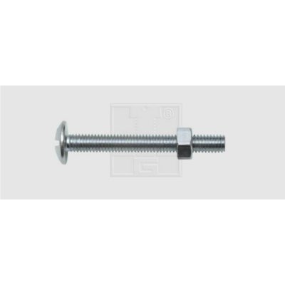 SWG 224064010 šrouby do nábytku M6 40 mm vnější šestihran ocel pozinkované 100 ks – Hledejceny.cz