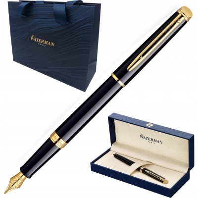 Waterman 1507/1920610 Hémisphere Black Lacquer CT plnicí pero – Zboží Dáma