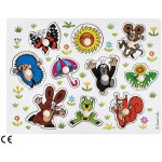 Detoa vkládací puzzle Krteček velké – Zboží Dáma
