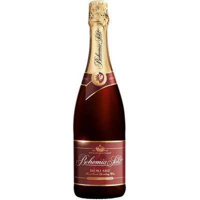 Bohemia Sekt Demi Sec Red 12,5% 0,75 l (holá láhev) – Zboží Dáma