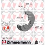 Brzdový buben ZIMMERMANN 250.1749.20
