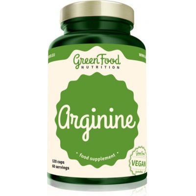 GreenFood nutrition Arginine 120 kapslí – Hledejceny.cz