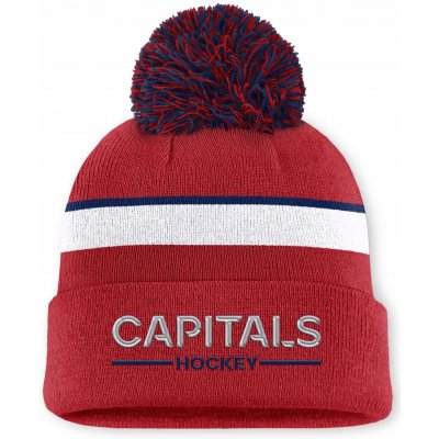 Fanatics dámská zimní čepice Washington Capitals NHL Authentic Pro W/Cap Cuffed Pom Beanie – Hledejceny.cz