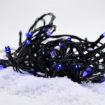 Solight LED vánoční řetěz, 3m, 20x LED, modré světlo, zelený kabel – Hledejceny.cz