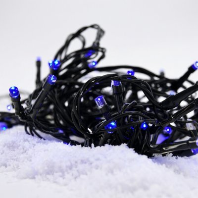 Solight LED vánoční řetěz, 3m, 20x LED, modré světlo, zelený kabel – Hledejceny.cz