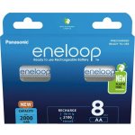 Panasonic Eneloop AA 2000mAh 8ks 3MCDE/8BE – Zboží Živě