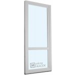 Kömmerling balkonové dveře 70 AD OS s příčkou levé bílá 70 x 210 cm jednostranná klika + madýlko + PVC rám – Hledejceny.cz