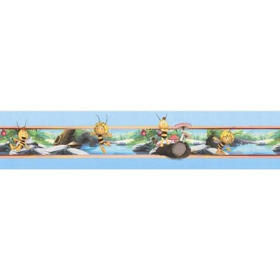 A.S. Création 941882 Dětská papírová bordura na zeď Včelka Mája , (0,13x5m) – Zboží Mobilmania