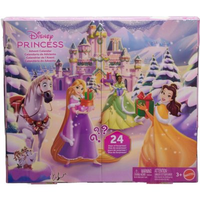 DISNEY PRINCESS PRINCEZNY ADVENTNÍ KALENDÁŘ 24 překvapení JFG79 – Hledejceny.cz