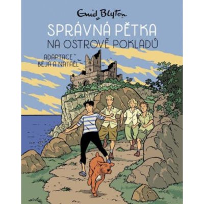 Správná pětka 1. na ostrově pokladů - komiks - Enid Blytonová – Zboží Mobilmania