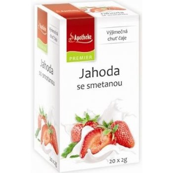 Apotheke Jahoda se smetanou čaj 20 x 2 g