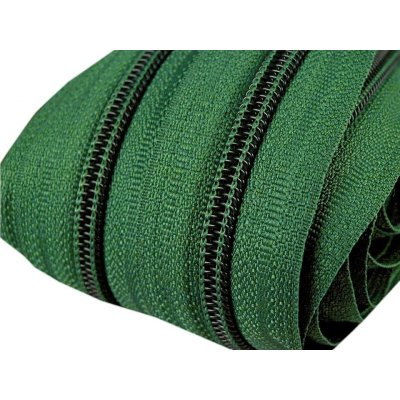 Nekonečný zip spirálový 5 mm - zelený piniový – Hledejceny.cz