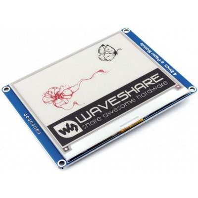 Waveshare 4,2" e-Paper displej, tříbarevný – Sleviste.cz