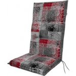 Doppler SPOT 3951 šedo-vínová 100 x 48 x 5 cm – Zboží Dáma