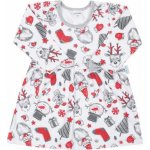 New Baby Kojenecké bavlněné šatičky s čelenkou Christmas – Zboží Dáma