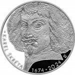 Česká mincovna Stříbrná mince 200 Kč 2024 Karel Škréta 13 g – Zbozi.Blesk.cz