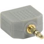 Bandridge BAP424 adaptér, 3.5mm JACK - 2x3,5mm JACK zdířka Propojovací kabely a konektory – Hledejceny.cz