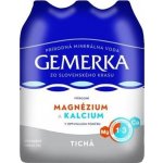 Gemerka Magnézium a kalcium tichá minerální voda 6 x 1,5 l – Hledejceny.cz