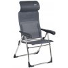 Zahradní židle a křeslo Židle Crespo AL-215 tmavě šedá