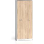 BRW Nepo Plus SZF2D Bílá + dub sonoma – Sleviste.cz