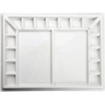 Porcelánová paleta obdélníková velká 17 důlků 25x33cm – Hledejceny.cz