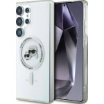 Karl Lagerfeld Magnetic IML Metal KC Heads Samsung S25 Ultra bílé KLHMS25LHLSKCH – Zboží Živě