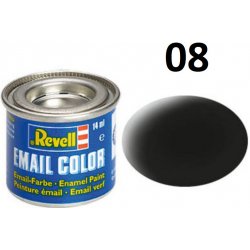 Revell emailová 32108: matná černá black mat