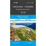 Mapa a průvodce KUNGSLEDEN 3 Saltoluokta - Kvikkjokk 1:50 000 – Zboží Mobilmania